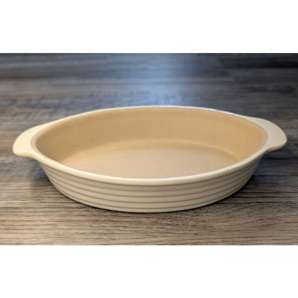 Pampered Chef New Traditions Family Heritage Stoneware Small Oval Baker